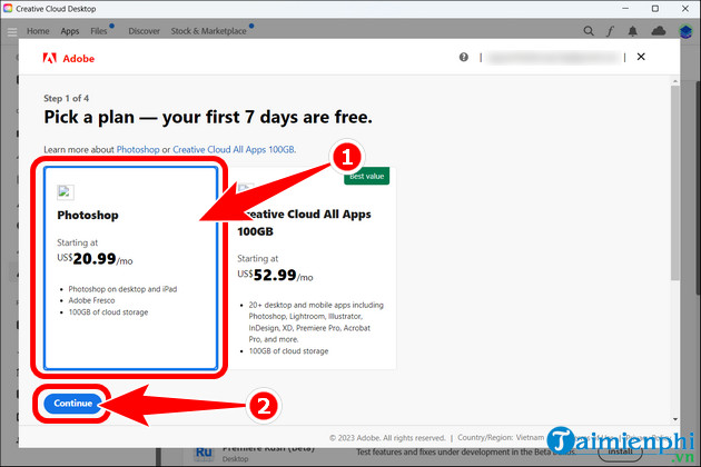Picture 10 of How to download Photoshop AI 2023 BETA and activate it for free.