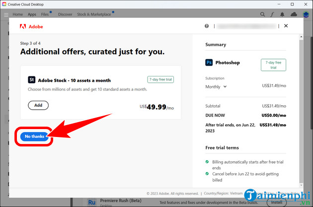 Picture 12 of How to download Photoshop AI 2023 BETA and activate it for free.