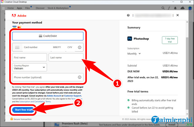 Picture 13 of How to download Photoshop AI 2023 BETA and activate it for free.
