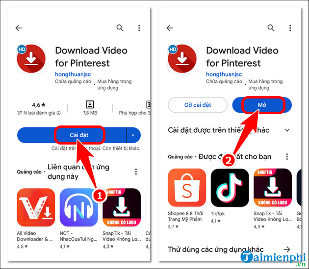 Picture 4 of How to download Pinterest videos to your Android phone, iPhone, and PC.