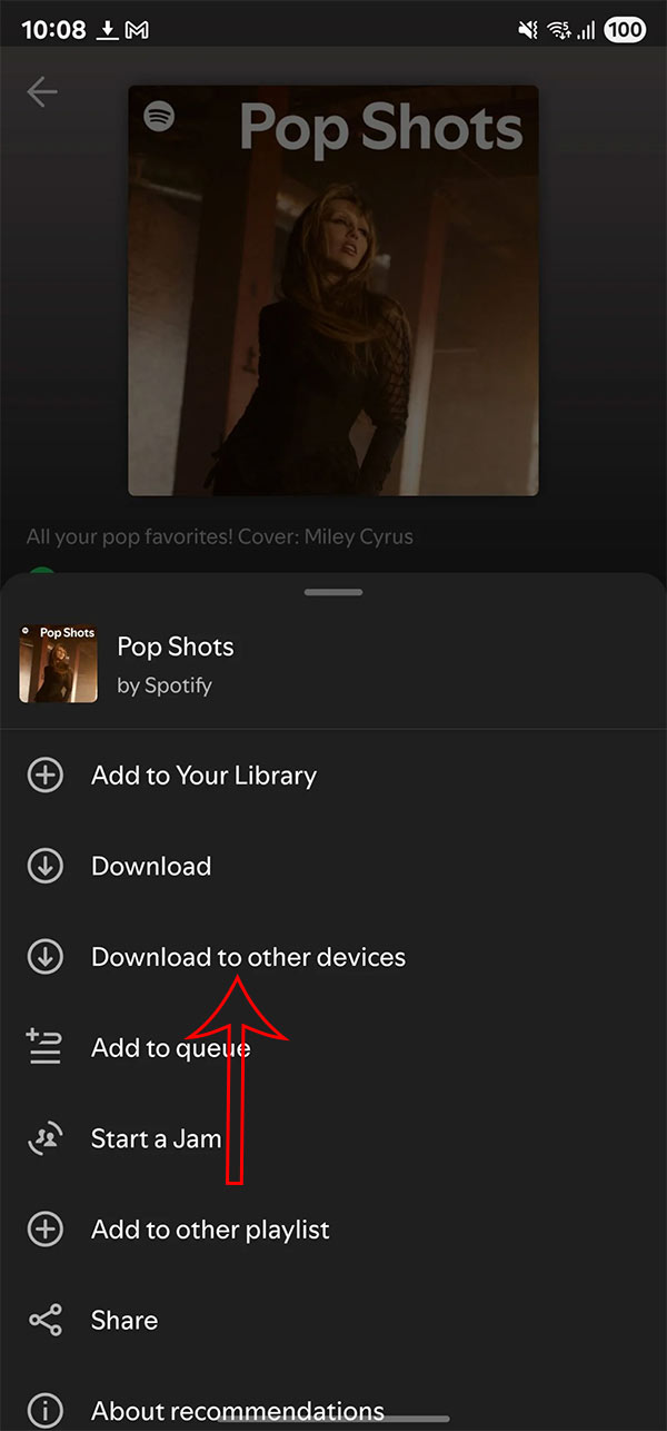 How to download Spotify music remotely to another device Picture 1
