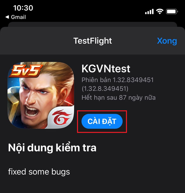 How to download the latest Arena of Valor test server for Android and iOS. Picture 5