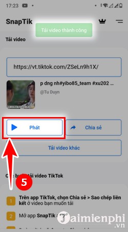 Picture 8 of How to download TikTok videos without a watermark using Snaptik - extremely simple.