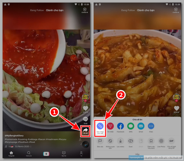 How to download TikTok videos without logo on your phone Picture 10