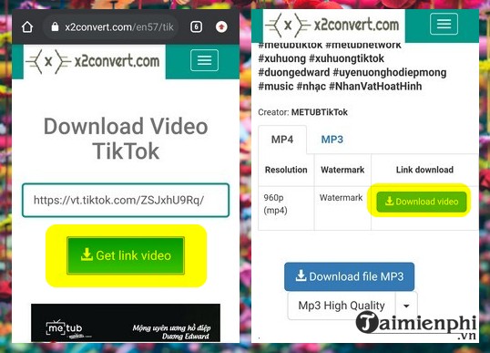 How to download TikTok videos without logo on your phone Picture 3