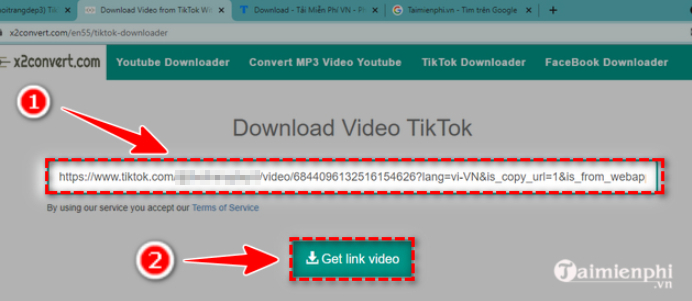 How to download TikTok videos without watermark on computer using x2convert Picture 2