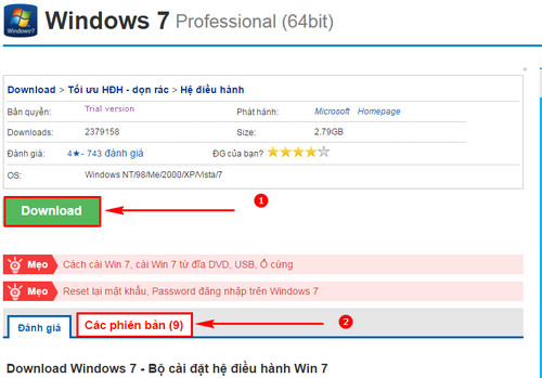Picture 2 of How to download Windows 7 ISO from Microsoft, with a free product key.