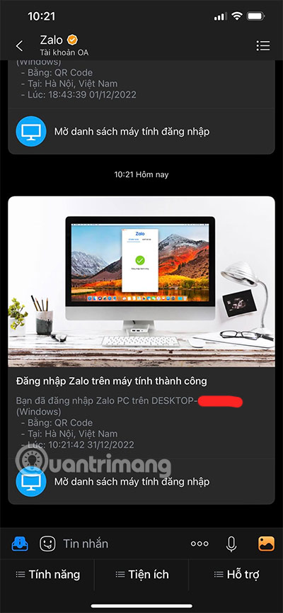images 7 of How to download Zalo PC and log in to Zalo on your computer.