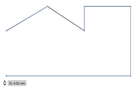 Picture 4 of How to draw a straight line in Adobe Illustrator