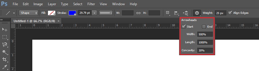 How to Draw Arrows in Photoshop with 3 Simple Tools Picture 2