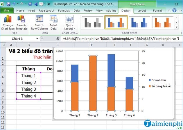 How to draw charts and graphs in Excel simply and quickly Picture 6