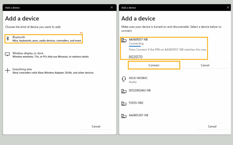 images 8 of How to easily connect Bluetooth on a Windows 10 or 11 computer.