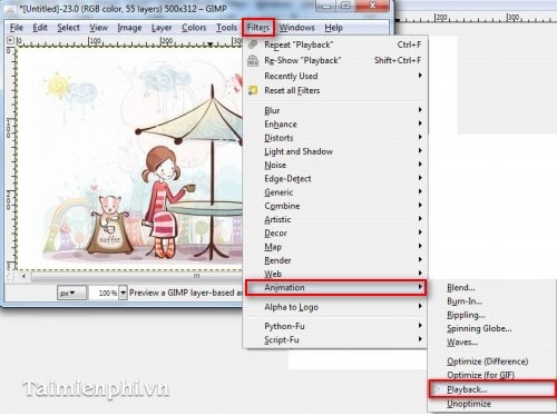 Picture 5 of How to easily create GIF animations using GIMP on your PC.