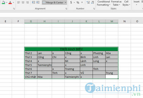 How to easily transfer Excel content to Word 2016 Picture 1