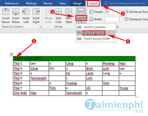 How to easily transfer Excel content to Word 2016 Picture 6