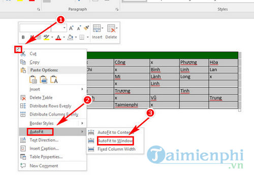 How to easily transfer Excel content to Word 2016 Picture 7