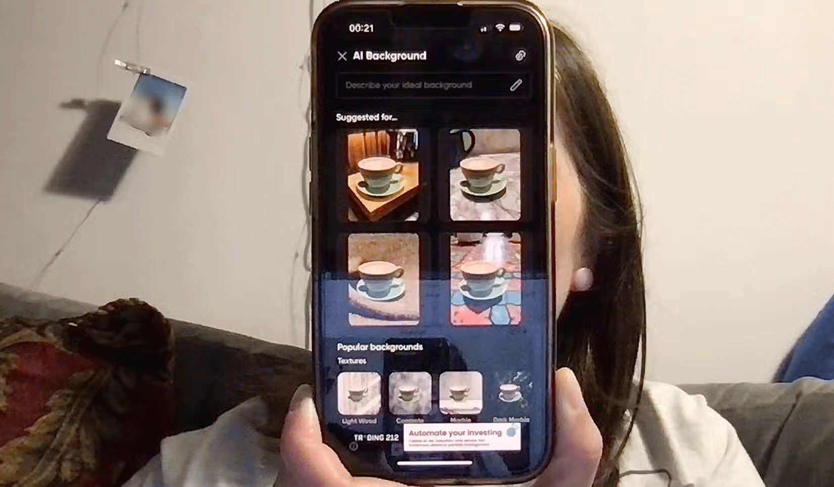 How to edit background in photos on smartphone Picture 2