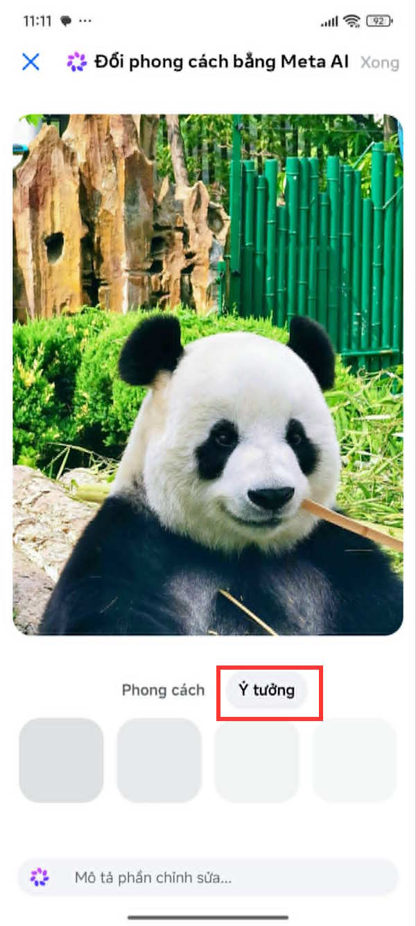 Picture 2 of How to edit images using AI in Messenger