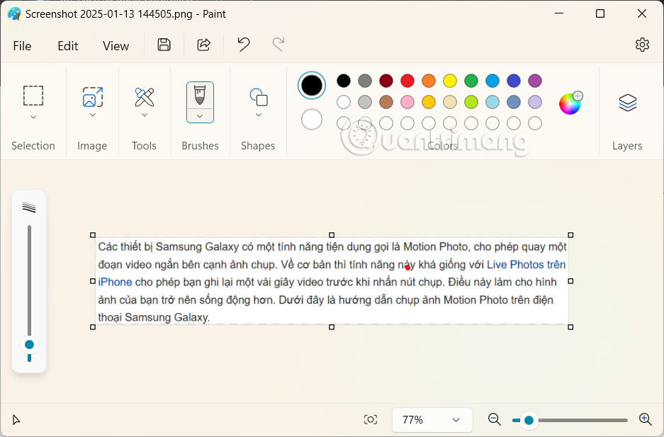 How to Edit Photos in Paint from the Snipping Tool Picture 2