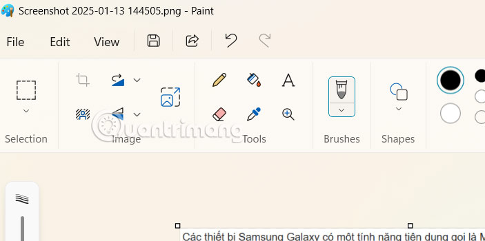 How to Edit Photos in Paint from the Snipping Tool Picture 3