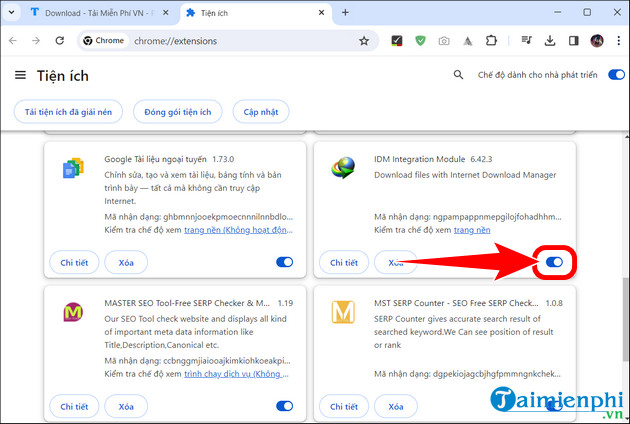 Picture 5 of How to effectively fix the IDM error of not capturing YouTube links on Chrome