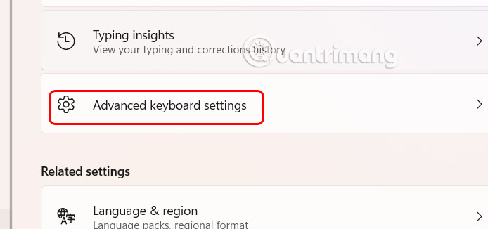 How to enable different keyboard layouts for each Windows 11 app Picture 3