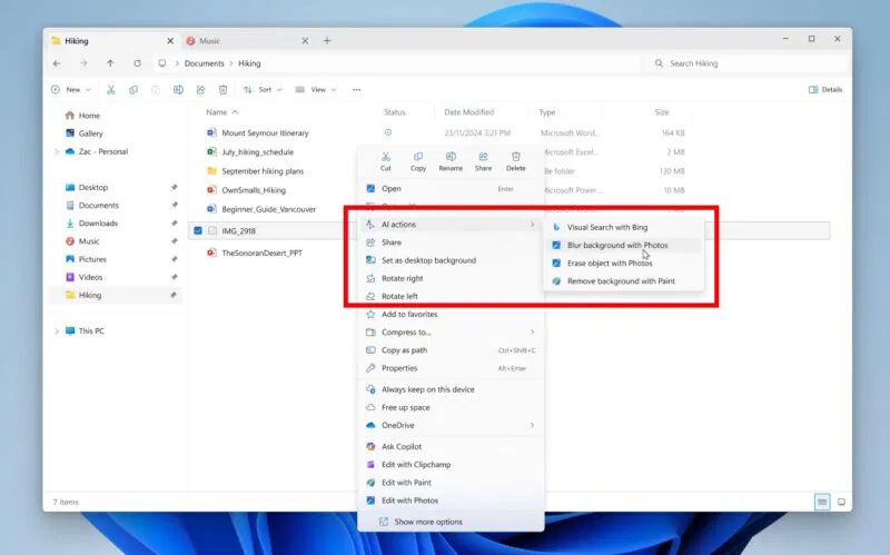 How to Enable AI Actions in Windows 11 File Explorer Picture 3