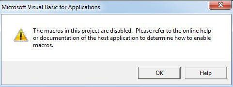 How to enable and disable macros in Excel Picture 11