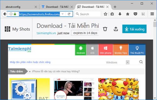 Picture 7 of How to enable and disable the Screenshot tool in Firefox browser.