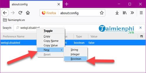 Picture 14 of How to enable and disable WebGL on Chrome, Cốc Cốc, and Firefox browsers.