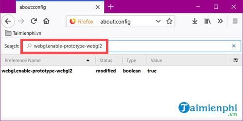 Picture 17 of How to enable and disable WebGL on Chrome, Cốc Cốc, and Firefox browsers.
