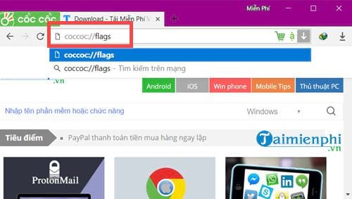 Picture 8 of How to enable and disable WebGL on Chrome, Cốc Cốc, and Firefox browsers.