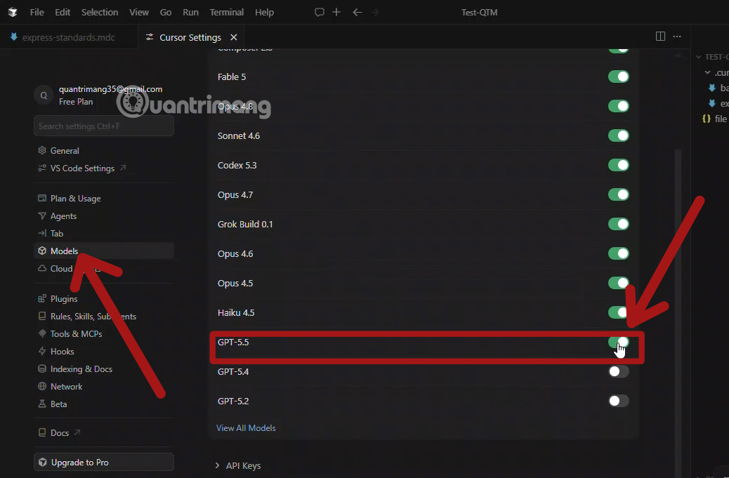 images 2 of How to enable and use the GPT-5.5 Codex in Cursor (detailed instructions)