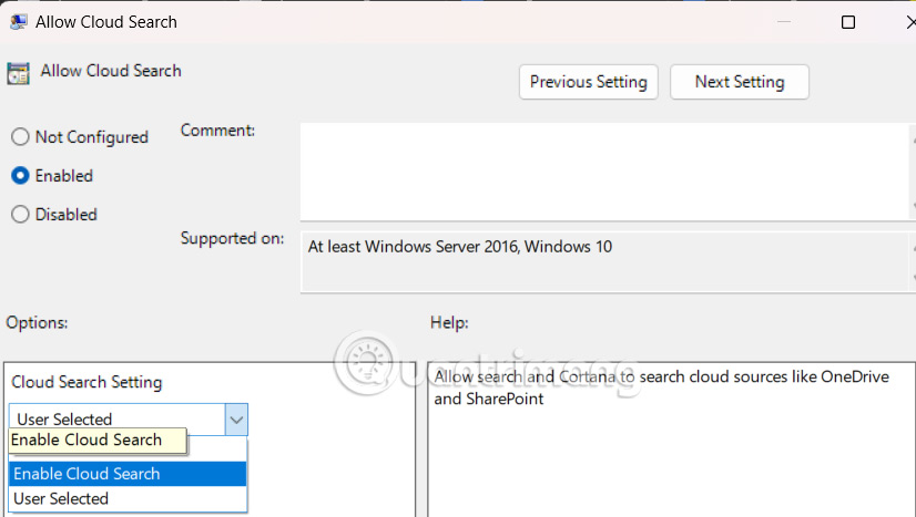 How to enable cloud storage file search on Windows 11 Picture 6