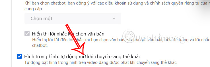 How to enable automatic Picture-in-Picture in Firefox Picture 3