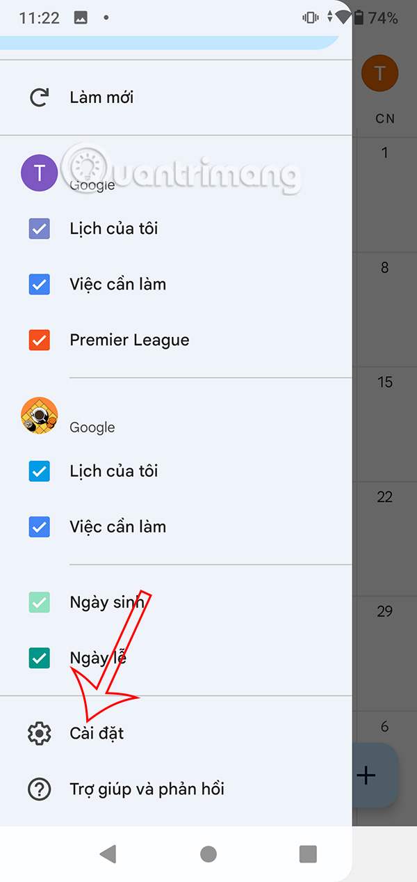 How to enable Dark Mode for Google Calendar Picture 8