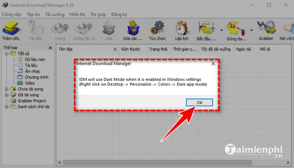 Picture 3 of How to enable Dark Mode in IDM
