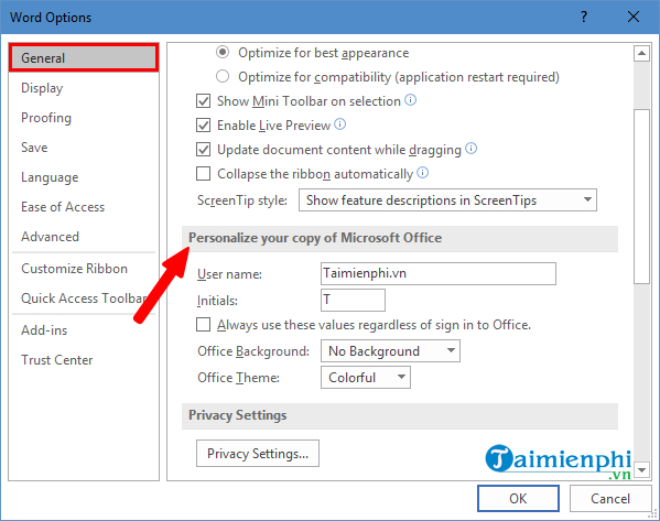 Picture 2 of How to enable Dark Mode in Office 2019 to protect your eyes.