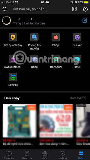 How to enable dark mode on Zalo computer, phone Picture 12