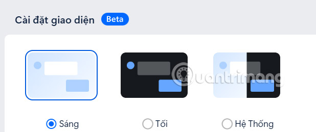 How to enable dark mode on Zalo computer, phone Picture 6