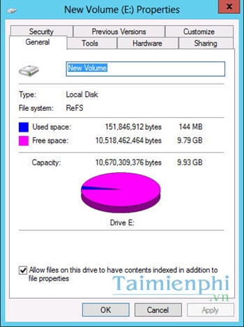 How to enable, disable REFS format on Windows 10 Picture 5