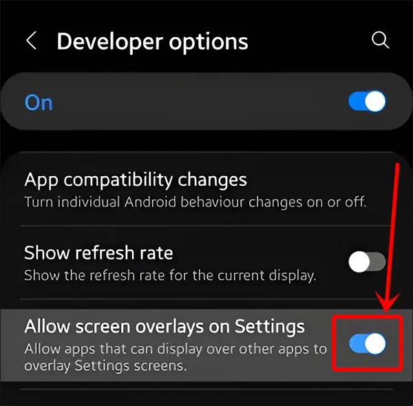 How to enable display over other apps on Android Picture 10