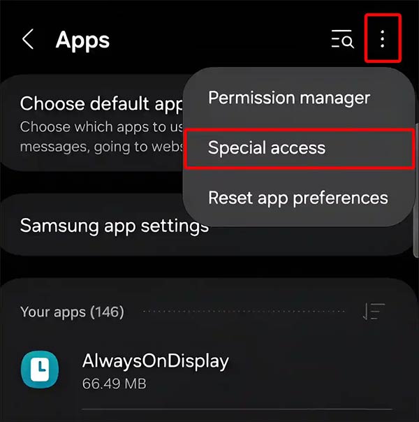 How to enable display over other apps on Android Picture 8