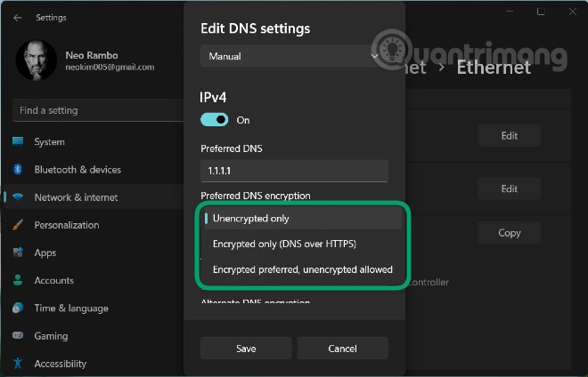 How to Enable DNS over HTTPS for All Apps in Windows 11 Picture 7