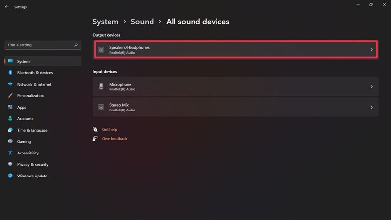 How to enable Enhance Audio on Windows 11 for better speakers Picture 4