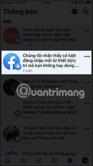 images 1 of How to enable Facebook login alerts