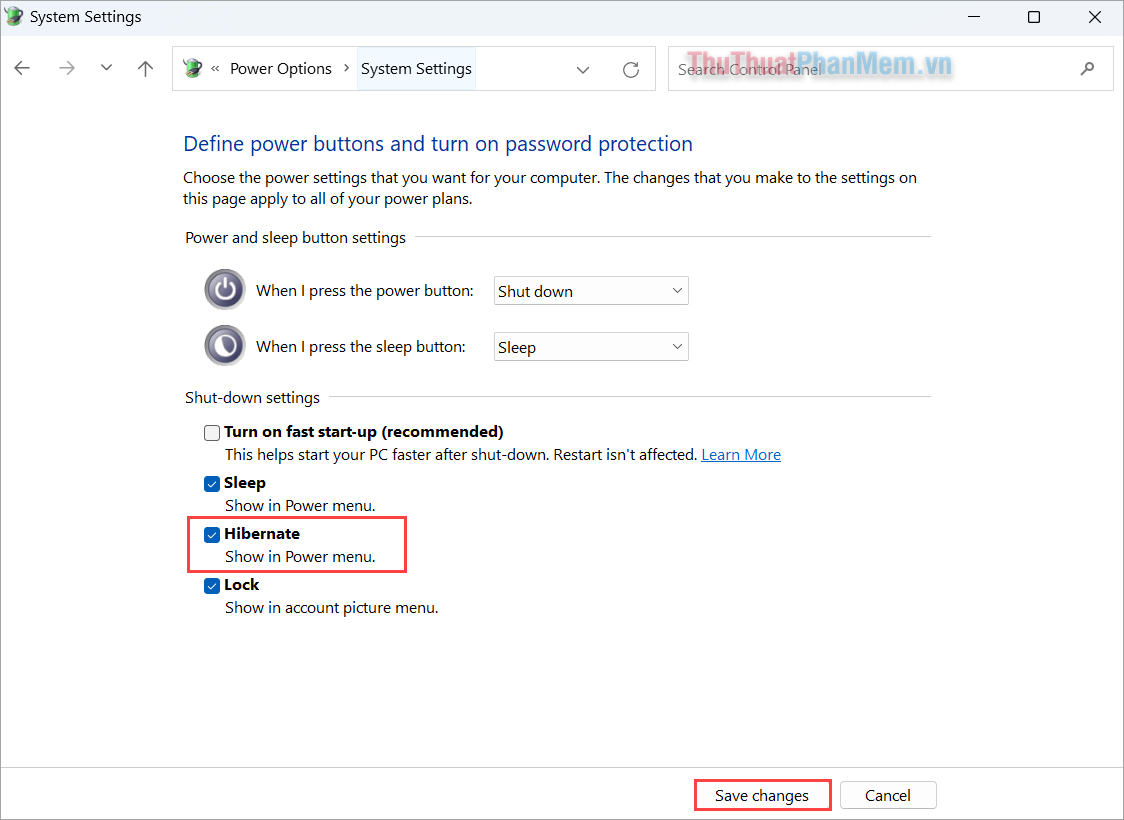 How to Enable Hibernate in Windows 11 Picture 7