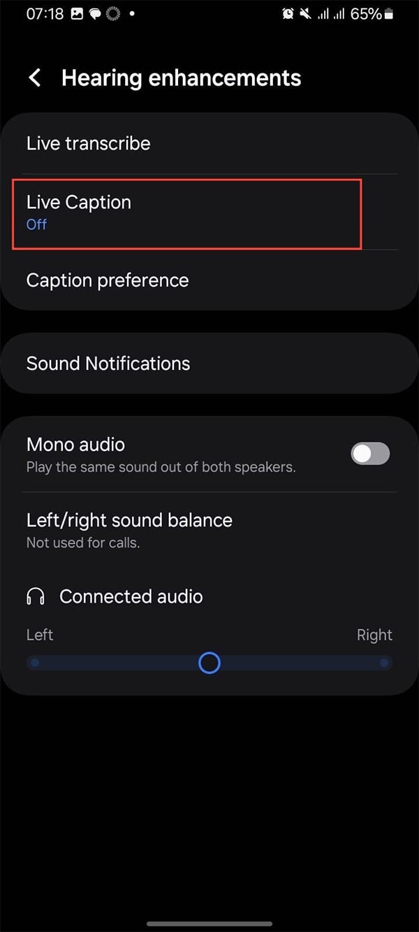 How to enable live captions on Android devices Picture 5
