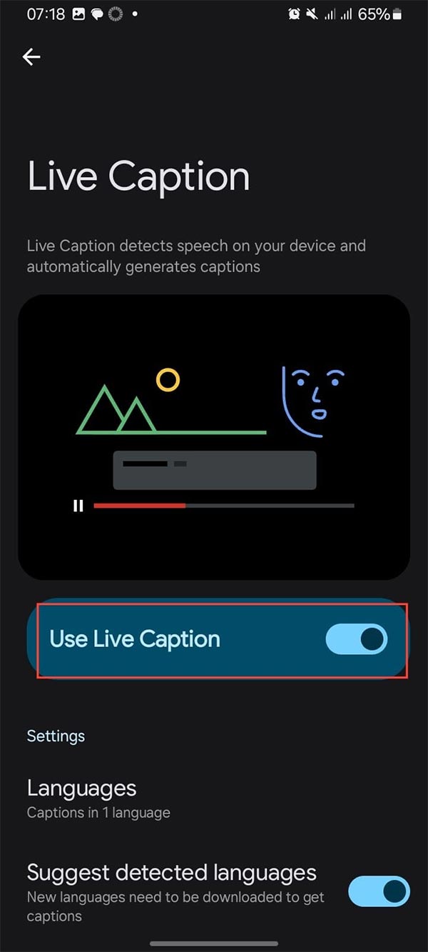 How to enable live captions on Android devices Picture 6