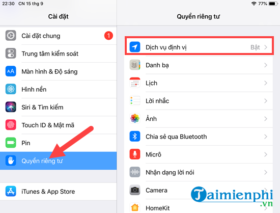 Picture 2 of How to enable location services when taking photos on iPhone